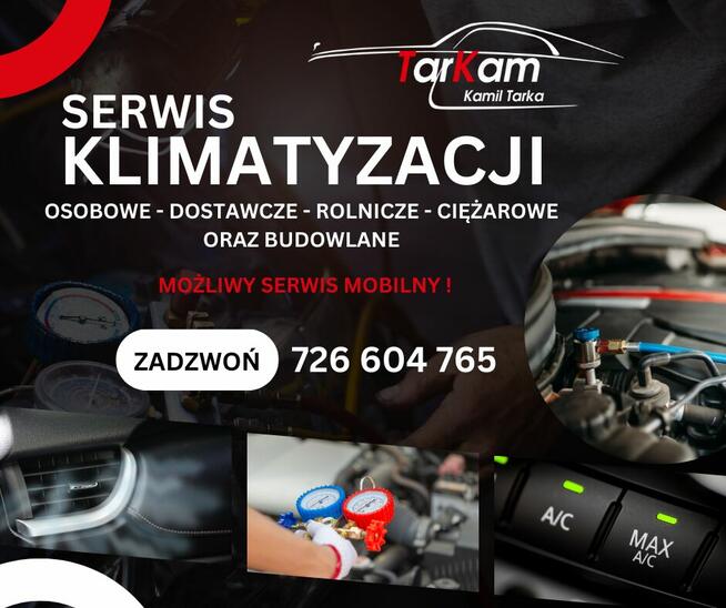 Serwis klimatyzacji stacjonarny i mobilny