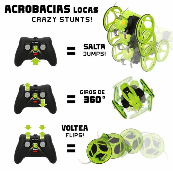 Zabawka Skacząca Konik Polny zdalnie sterowana*RCR