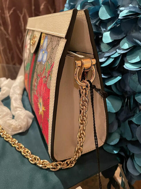 Torebka Damska Gucci Ophidia w Kwiaty - Nowa z Metkami