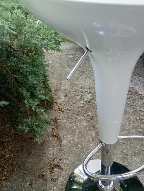 Hoker biały hokery do baru kuchni jadalni