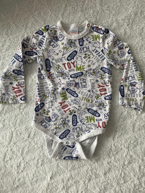 3 body z długim rękawem 74 toy story, looney tunes