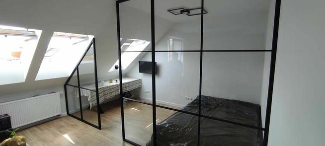 Szklane ścianki działowe LOFT