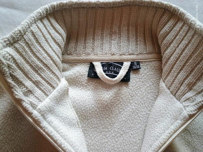 Kremowy sweterek , rozmiar 36/38