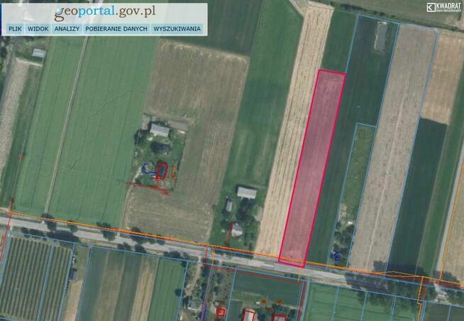 Działka rolna Leśce gm. Garbów