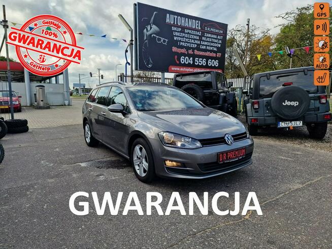 Volkswagen Golf 1.6 TDI 105 KM, Bluetooth, Klima, Alufelgi, Nawigacja, Tempomat,Isofix