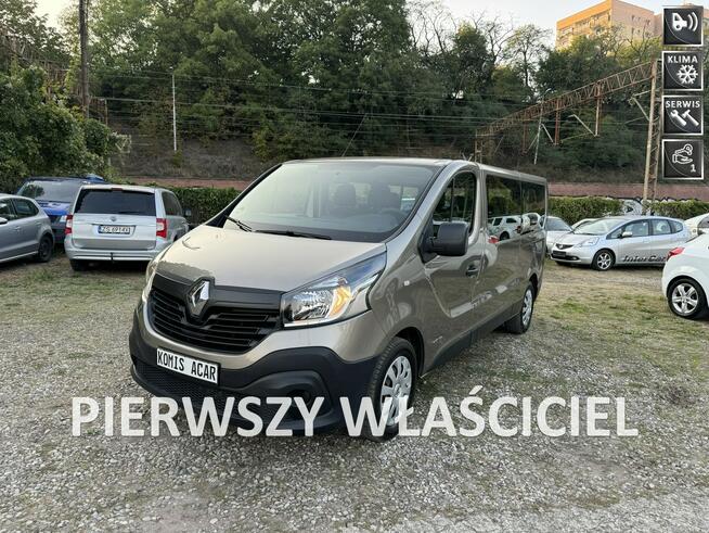 Renault Trafic LONG-1.6DCi-116km-Serwisowany-Bezwypadkowy-9-Osobowy-Klima-PDC-Tempoma