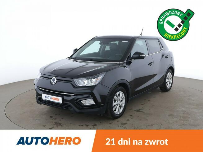 SsangYong Tivoli klima auto, półskóra, kamera i czujniki parkowania, multifunkcja