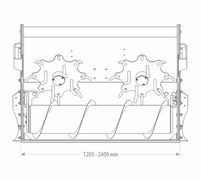 SZUFLA ŚLIMAKOWA DO ZADAWANIA PASZY
