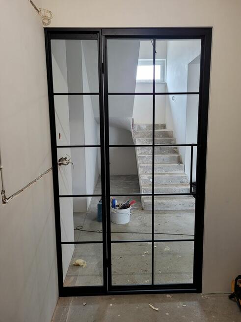 Szklane ścianki działowe LOFT