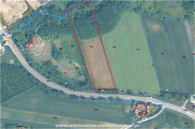 Działka przy trasie E7