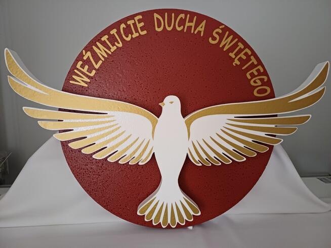 Bierzmowanie dekoracja z podświetleniem - zestaw NOWOŚĆ