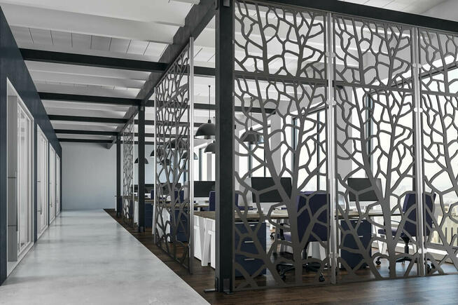 Przęsła ogrodzeniowe i balustrady wycinane laserowo CNC