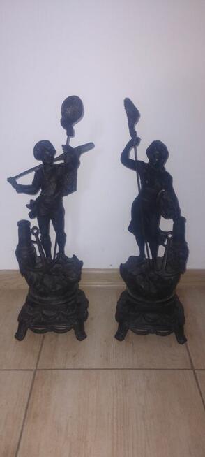 Pięknie figury z Cynkalu ,postacie Latarników -Rybakow