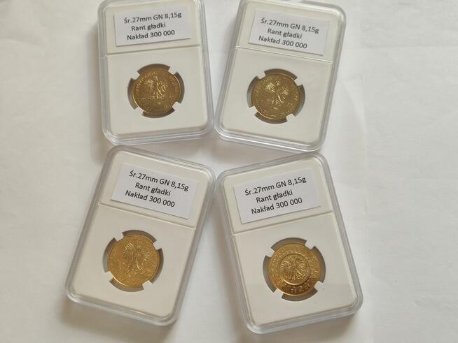 2zł NG 1996r.Komplet 4 Monety Mennicze w Slabach