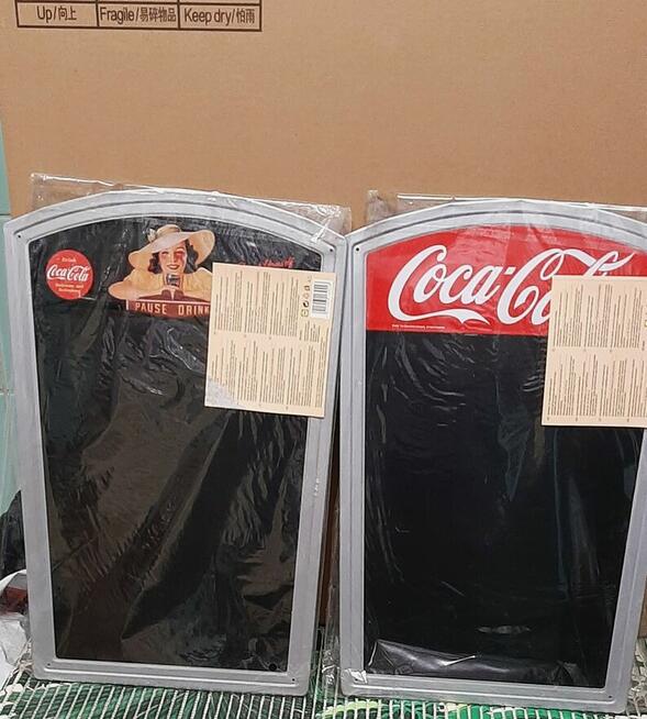 Sprzedam Kolekcjonerskie 2 Tablice Menu naścienne