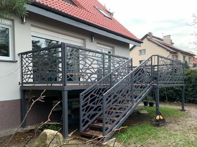 barierki balustrady ogrodzenia zadaszenia tarasy