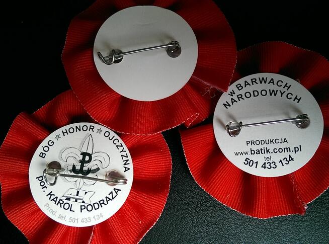 #Rozeta #Kotylion #Kokarda #narodowa