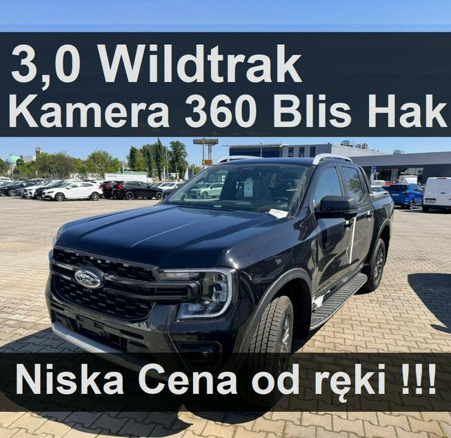 Ford Ranger Wildtrak 3,0 240KM 4x4 RoletaHak Kamera360 Od ręki Niska Cena 3455 zł