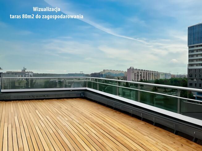 Mieszkanie dwupoziomowe Capital Towers z tarasem