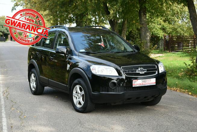 Chevrolet Captiva 2.4i 136KM 2008r. Klima HAK Isofix Alufelgi Czujniki parkowaniaPOLECAM