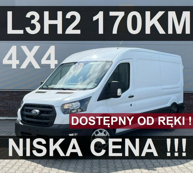 Ford Transit 4x4 L3H2 170KM Hak Czujniki Super Cena Dostępny od ręki ! 1877 zł