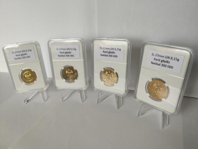 2zł NG 1996r.Komplet 4 Monety Mennicze w Slabach