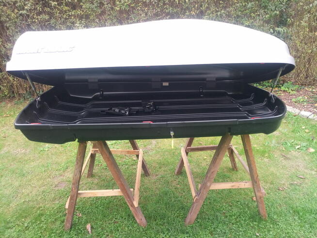 BOX dachowy , bagaznik na dach , tzw. TRUMNA MONT BLANC 475L