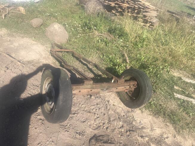 Przodek wozu konnego wiejskiego