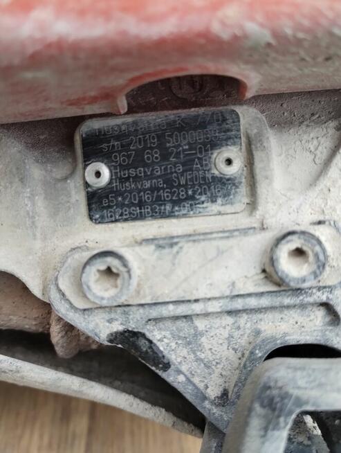 Przecinarka Husqvarna K770 K760