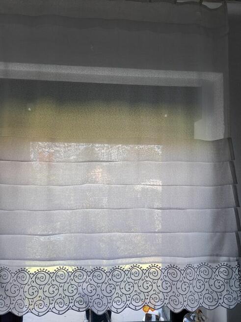 Roleta rzymska z haftem/Panel/Firana