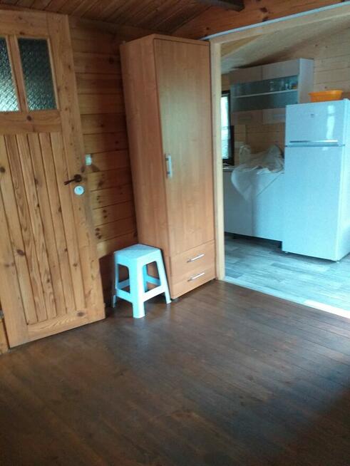 Wynajmę drewniany domek letniskowy nad jeziorem Wdzydze