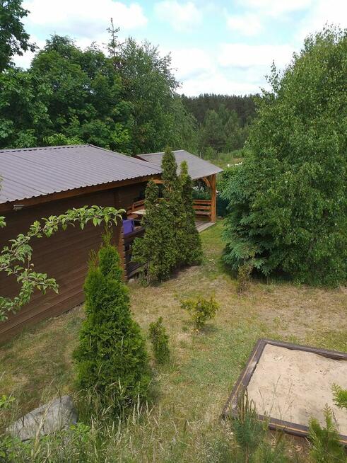 Wynajmę drewniany domek letniskowy nad jeziorem Wdzydze