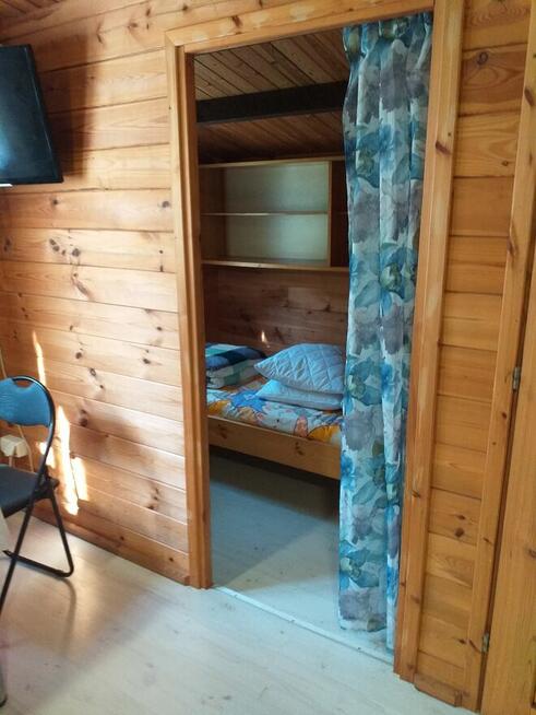 Wynajmę drewniany domek letniskowy nad jeziorem Wdzydze