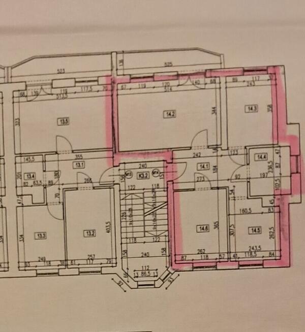 Mieszkanie 3 - pokojowe ul.Targowa 8