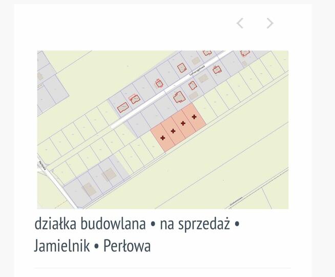 DZiałka budowlana Jamielnik gmina Lidzbark