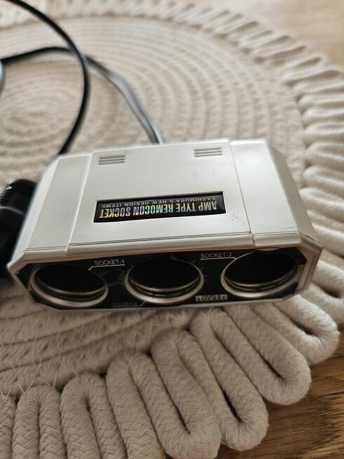 Jedyny taki rozgałęziacz zapalniczki 12V 24V z przełącznikam