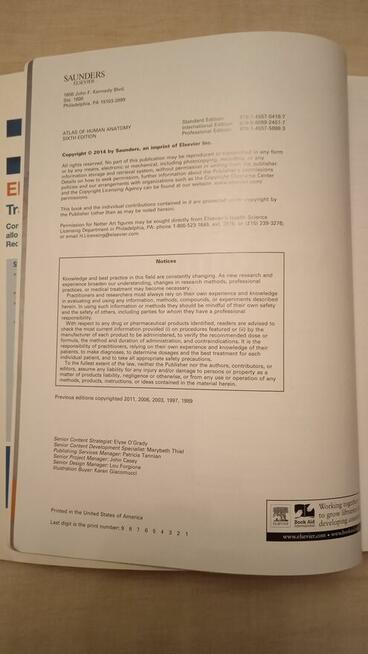 Atlas od Human Anatomy Frank Netter