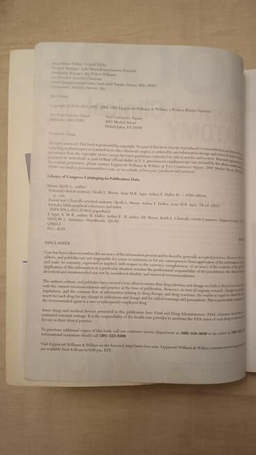 Essential Clinical Anstomy Keith Moore