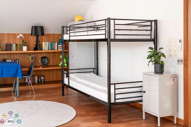 10x NOWE Łóżka metalowe PIĘTROWE Wojskowe Hotelowe 200x90