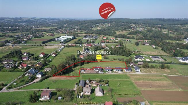 Działka budowlana Krzywaczka gm. Sułkowice