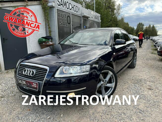 Audi A6 3.2 Quattro Zarejestrowany CLimatronic Xenon Rotory Navi Bez Rdzy