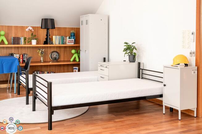 400x NOWE Łóżka metalowe Łóżko pojedyncze Wojskowe Hotelowe