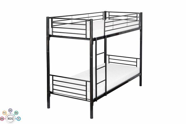 10x NOWE Łóżka metalowe PIĘTROWE Wojskowe Hotelowe 200x90