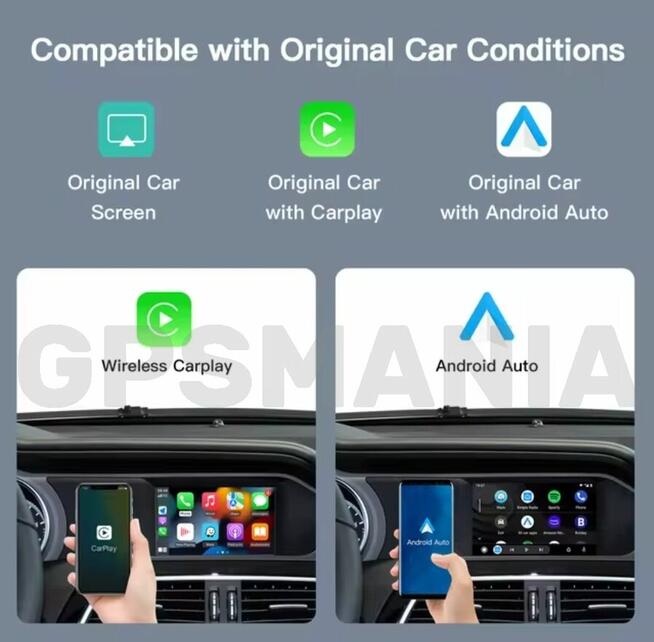 Mercedes Android Auto CarPlay NTG 4.5 C E CLA GLK SLK GLA