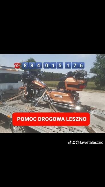 Pomoc drogowa Leszno Laweta 24h/7