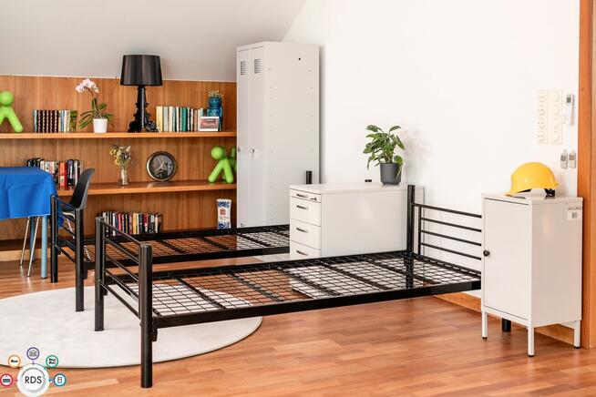 400x NOWE Łóżka metalowe Łóżko pojedyncze Wojskowe Hotelowe