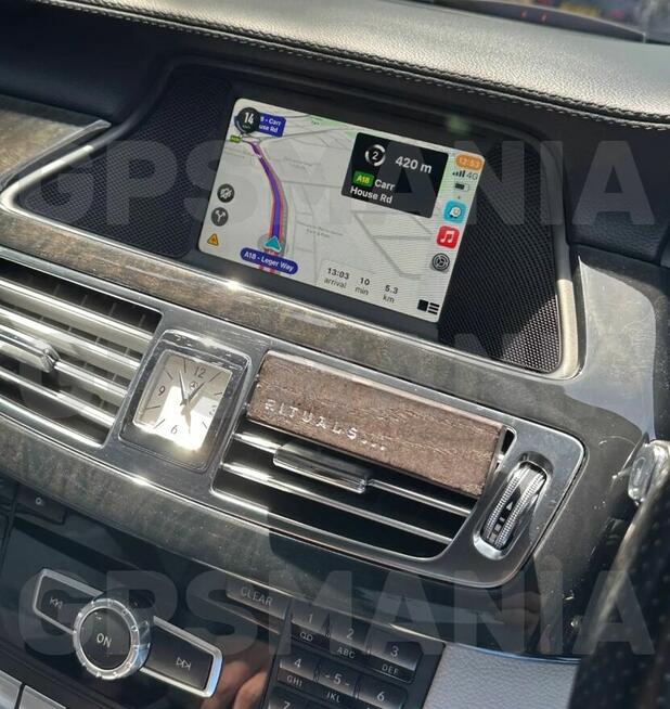 Mercedes Android Auto CarPlay NTG 4.5 C E CLA GLK SLK GLA
