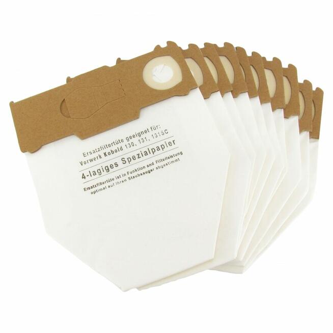 Worki 6 sztuk filtr Hepa filtr węglowy zestaw 8 sztuk