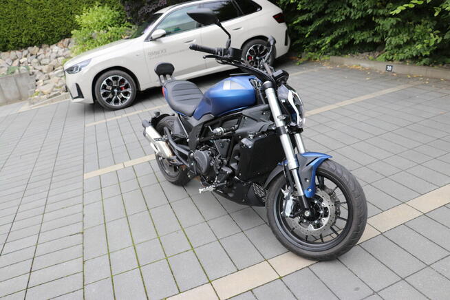 Benelli 502c motocykl Kat. A2 inaczej zwany Baby Diavel