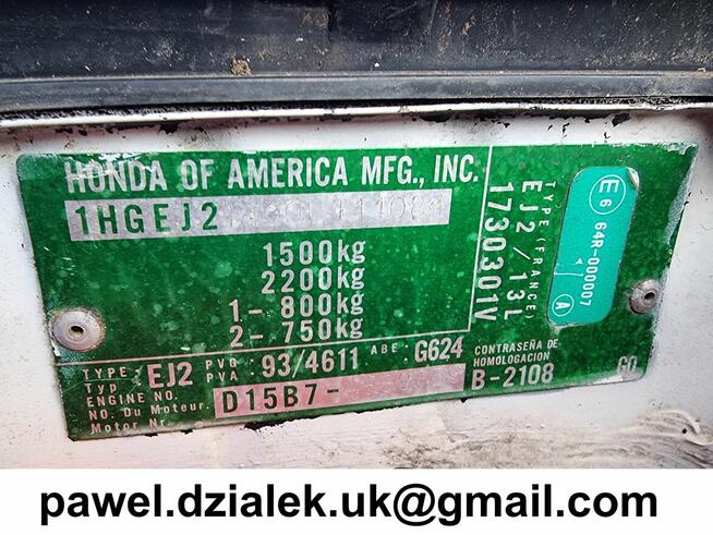 Honda Civic EJ2 LSi 1995 Coupe